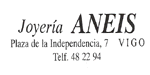 JOYERIA ANEIS - PLAZA DE LA INDEPENDENCIA, 7 - TELF: 986 48.22.94 - VIGO