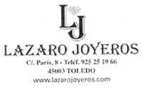 LAZARO JOYEROS - C/ Pars - Tlf. 925 251 966 