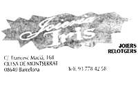 JOIERIA IRIS - C/ Francesc Maci, 168 - Tlf. 937 784 258 - Olesa de Montserrat