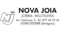 NOVA JOIA - Avd. Catalunya, 2 - Tlf. 977 487 086 - DELTEBRE
