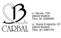 CARBAL - Tlf. 914 350 081 - 914 481 191