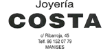 JOYERIA COSTA - C/. RIBARROJA, 45 - TELF: 96 152.07.79 - MANISES